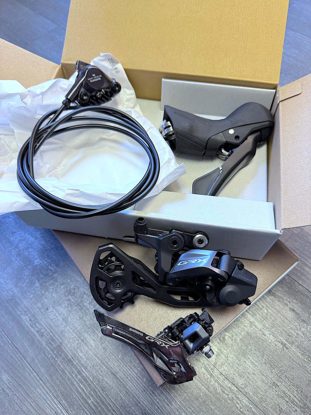 Kit dérailleurs/freins Shimano GRX 820 2x12v.